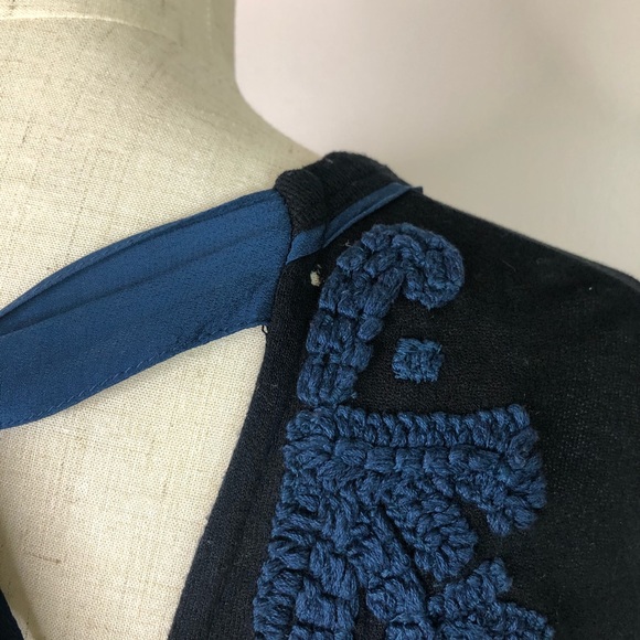 Anthropologie l Akemi + Kin Open Tie Back Shirt S - Picture 10 of 12